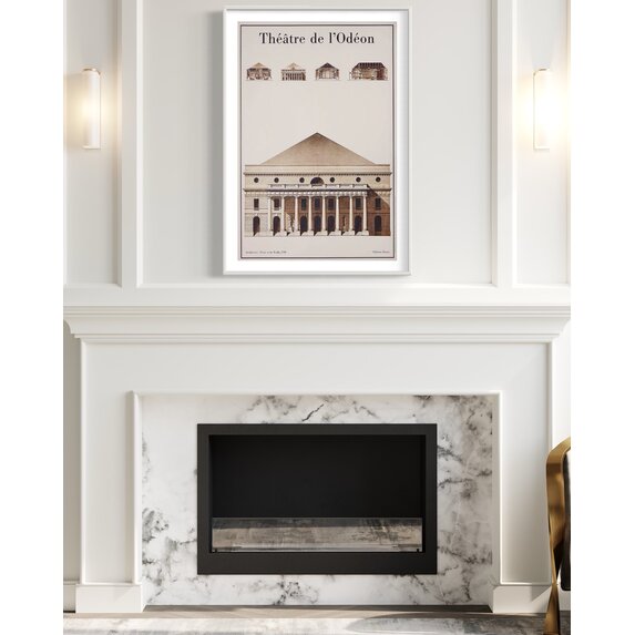 The Picturalist | Fine Art Prints on Paper Le Theatre de L'Odeon Architectural Drawings