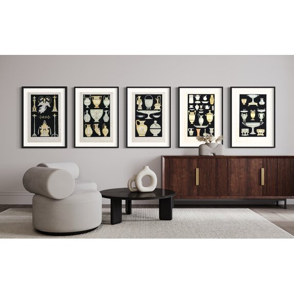 The Picturalist Fine Art Print on Rag Paper: Antique Greek Vases and Urns Series 3