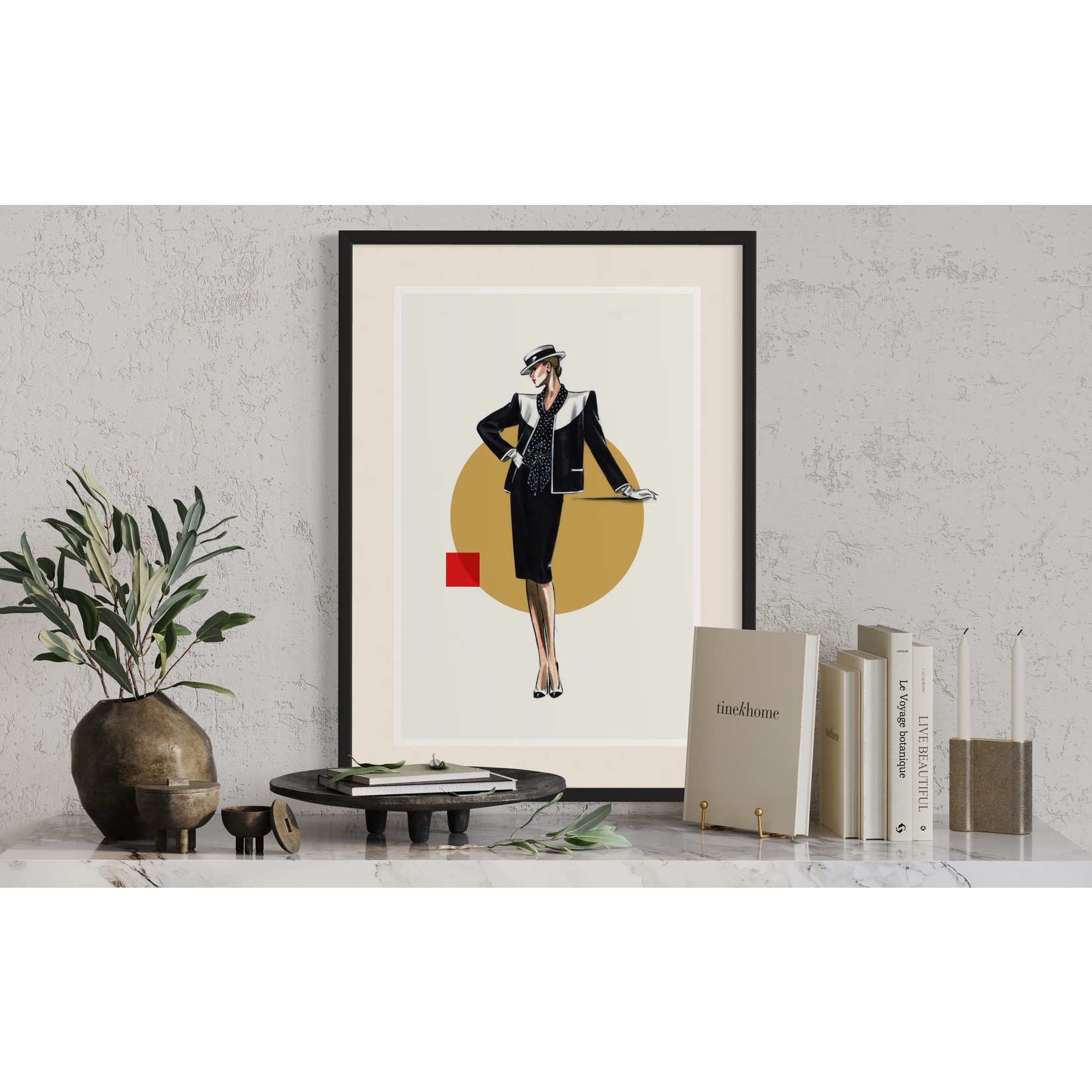 The Picturalist | Fine Art Print on Rag Paper Fashion Vintage Sketches 80S 3