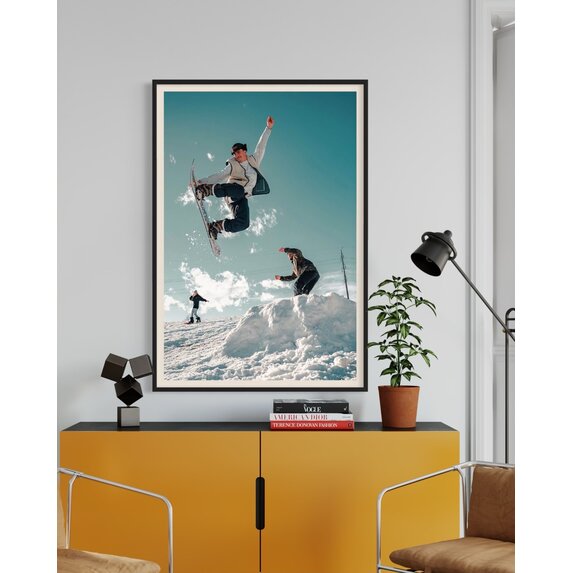 The Picturalist | Fine Art Prints on Paper Snowboarders by C. Lloyd