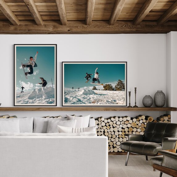 The Picturalist | Fine Art Prints on Paper Snowboarders by C. Lloyd