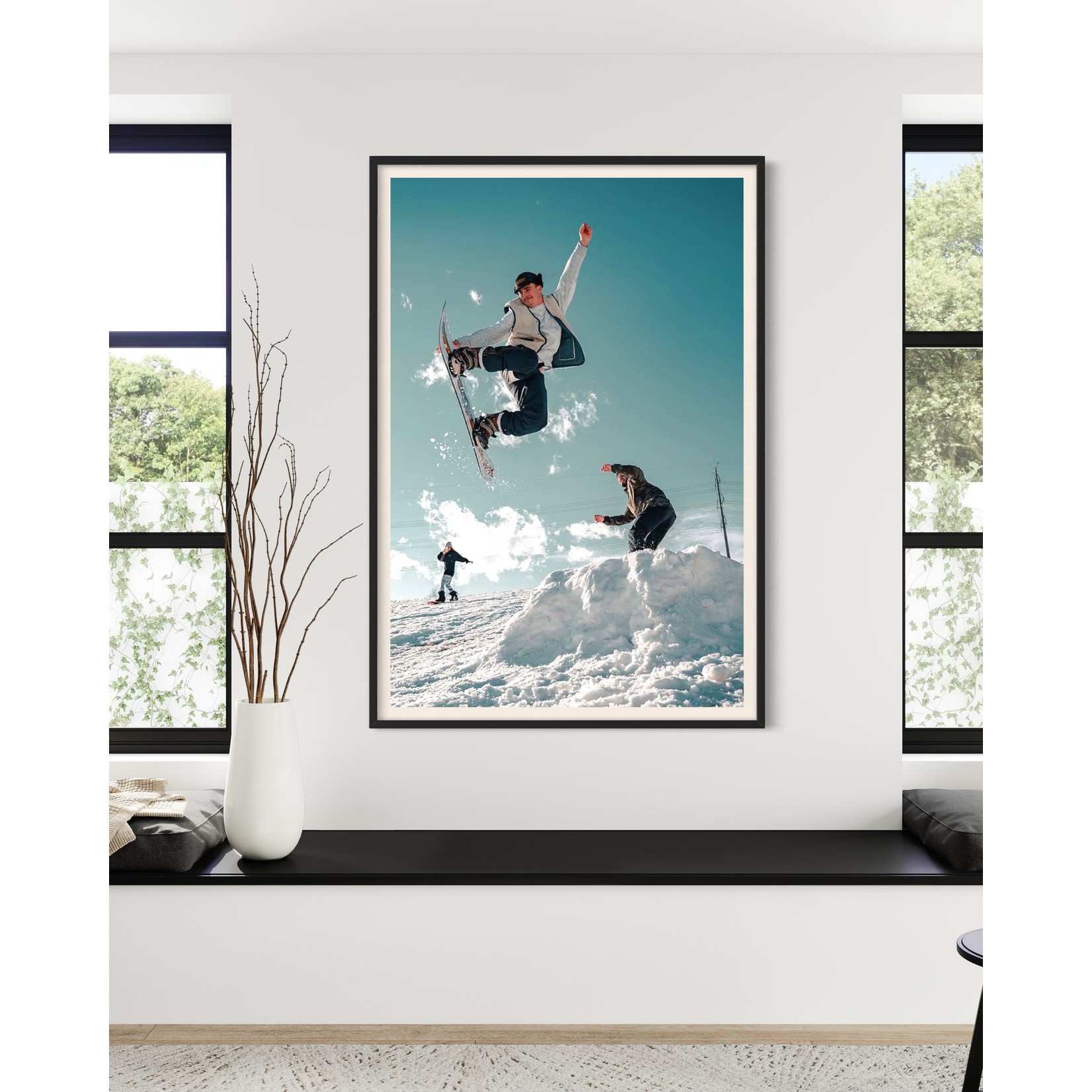 The Picturalist | Fine Art Prints on Paper Snowboarders by C. Lloyd