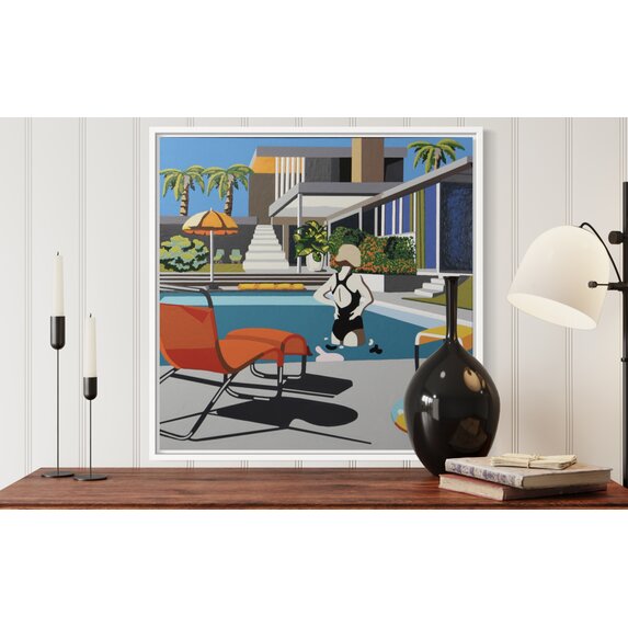 The Picturalist Stretched Print on Canvas: Rancho Mirage by Sylvie Eudes
