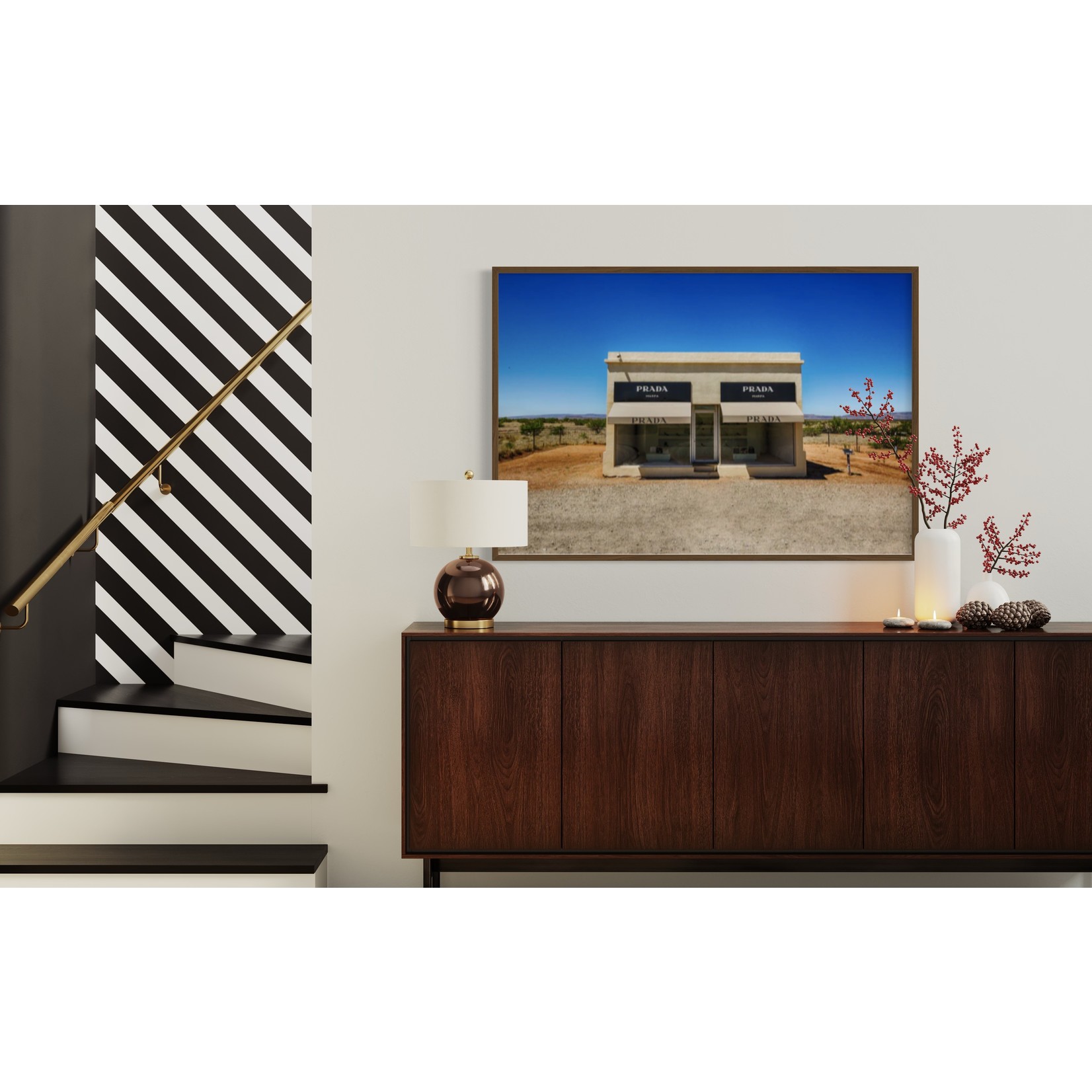 The Picturalist | Fine Art Prints on Paper Prada Marfa in Valentine by M. Haupt