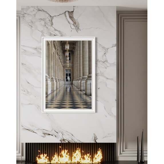 Fine Art Print on Rag Paper Hotel de La Marine, Paris by Baptiste Marsac