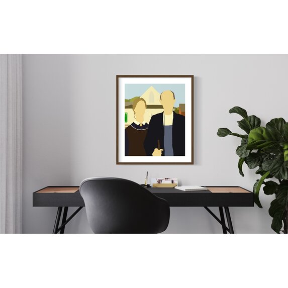 The Picturalist | Fine Art Prints on Paper American Gothic by Michael Schleuse