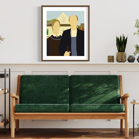 The Picturalist | Fine Art Prints on Paper American Gothic by Michael Schleuse