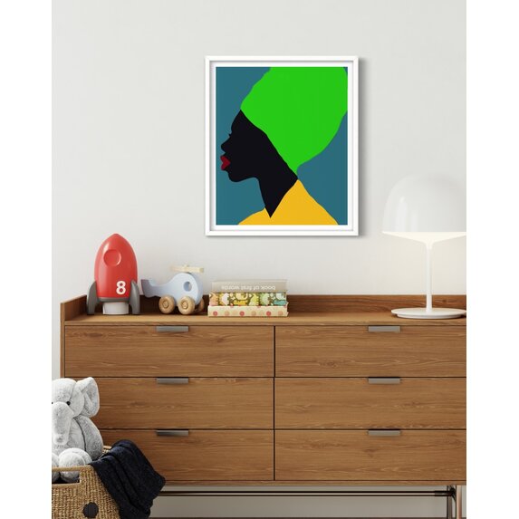The Picturalist | Fine Art Prints on Paper Portrait of a black woman by Michael Schleuse