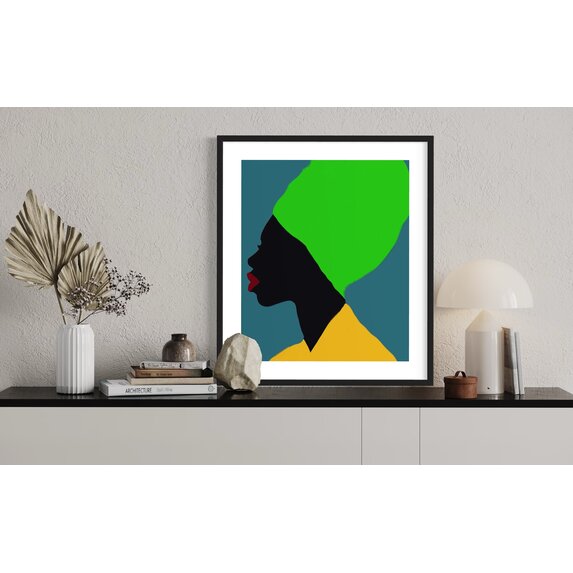The Picturalist | Fine Art Prints on Paper Portrait of a black woman by Michael Schleuse
