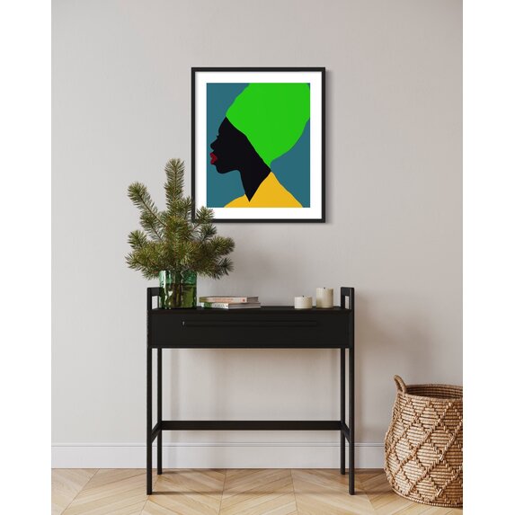 The Picturalist | Fine Art Prints on Paper Portrait of a black woman by Michael Schleuse