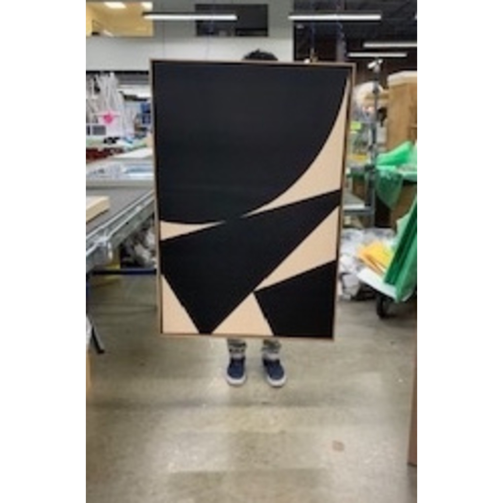 The Picturalist | Print on Canvas Jean Dark I by Alejandro Franseschini