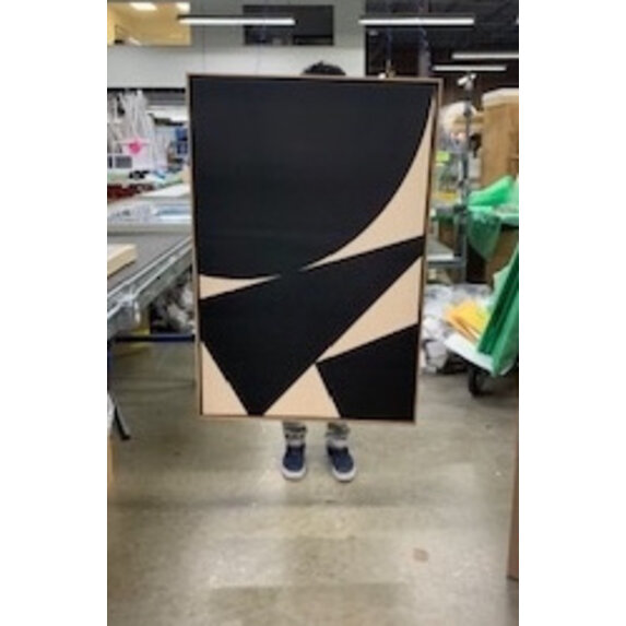The Picturalist | Print on Canvas Jean Dark I by Alejandro Franseschini