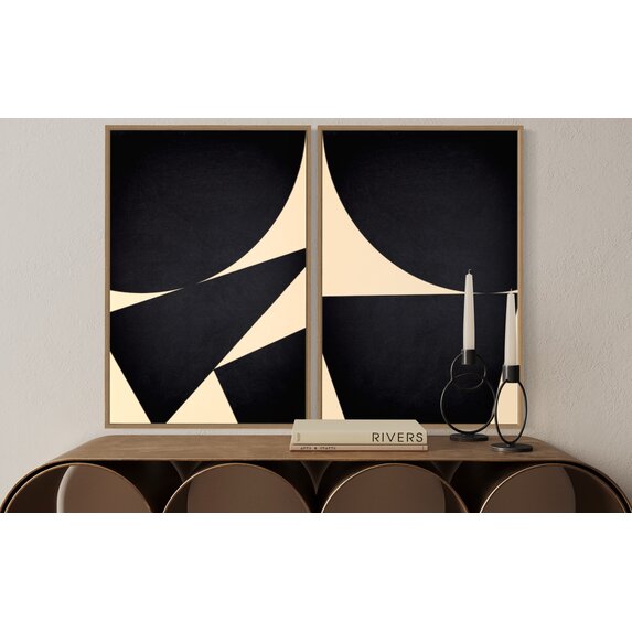 The Picturalist | Print on Canvas Jean Dark II by Alejandro Franseschini
