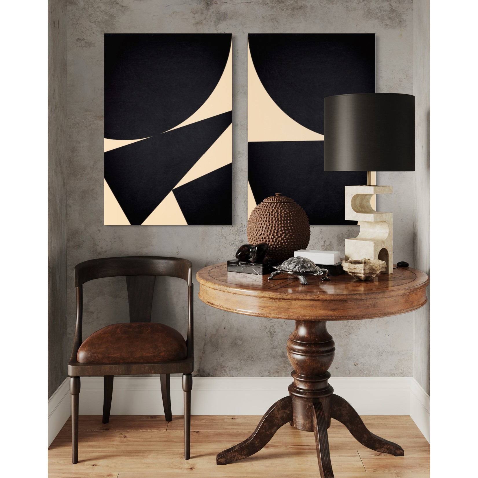 The Picturalist | Print on Canvas Jean Dark I by Alejandro Franseschini