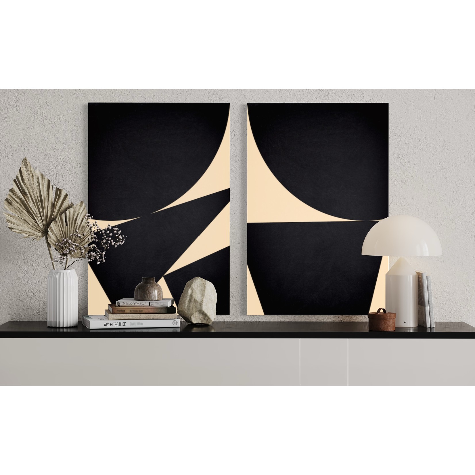 The Picturalist | Print on Canvas Jean Dark I by Alejandro Franseschini
