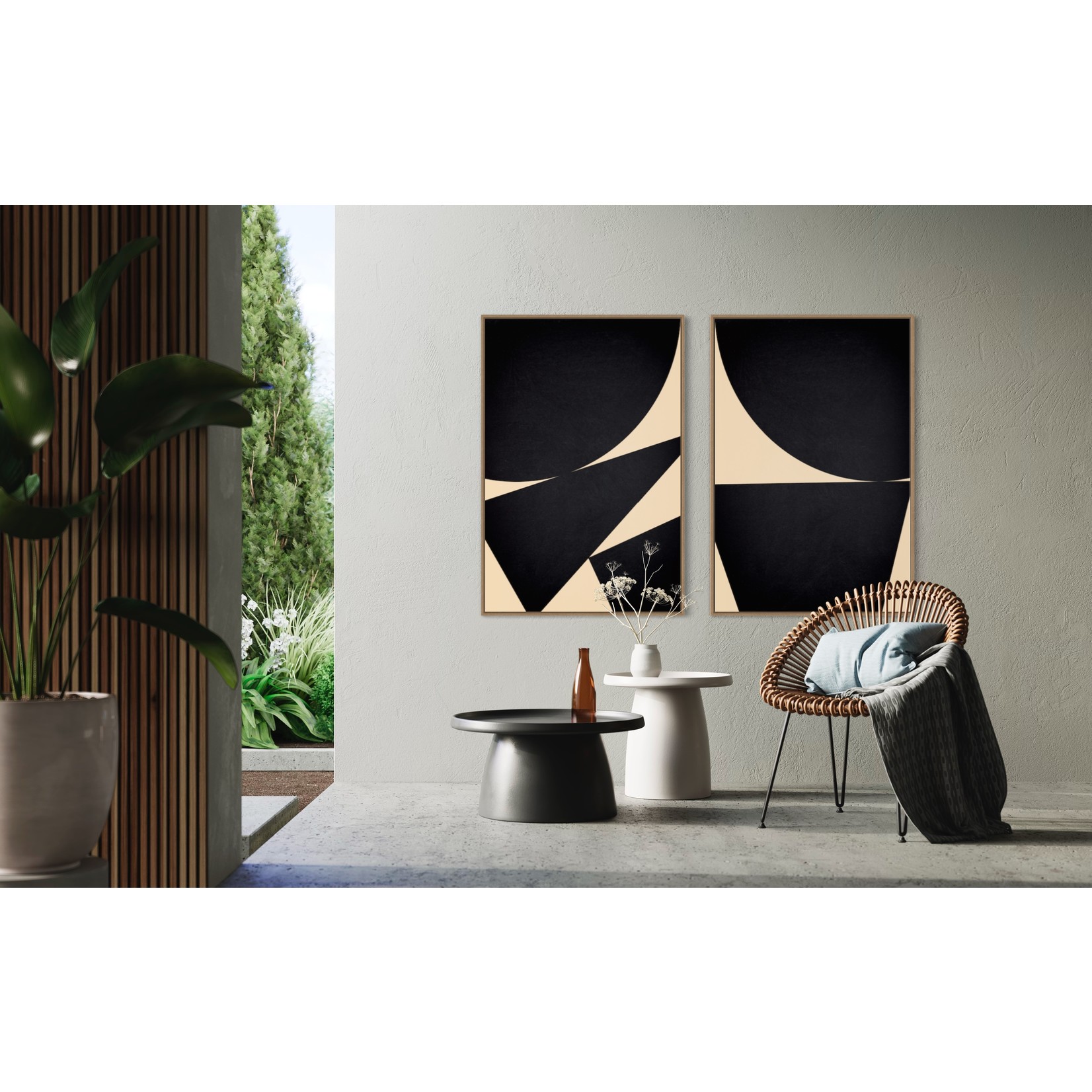 The Picturalist | Print on Canvas Jean Dark I by Alejandro Franseschini