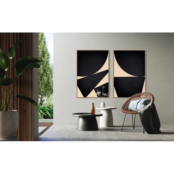 The Picturalist | Print on Canvas Jean Dark I by Alejandro Franseschini