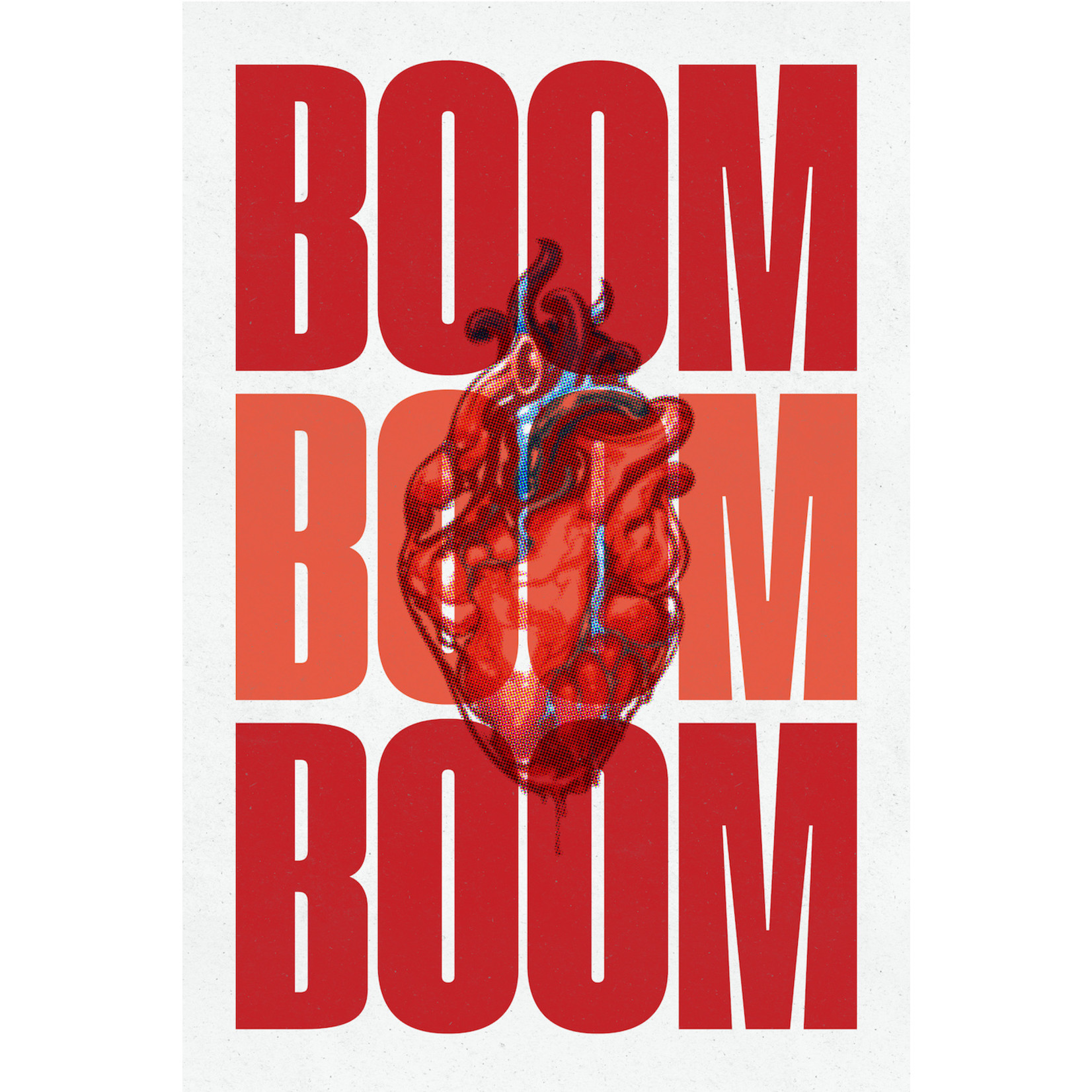 Fine Art Print on Rag Paper Boom Boom by Alejandro Franseschini