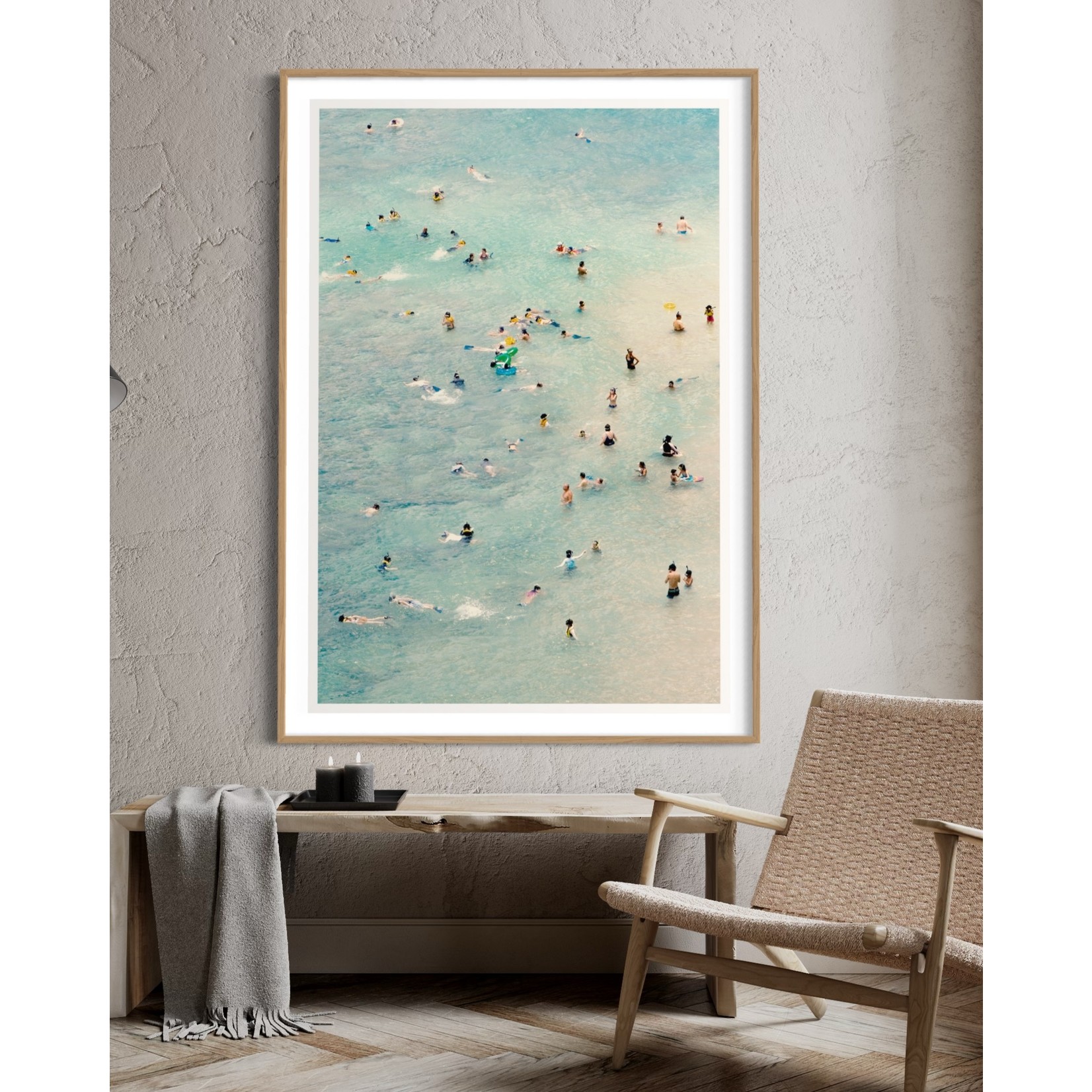The Picturalist Fine Art Print on Rag Paper: Chia Beach in Sardinia by Francesco Alessandrini