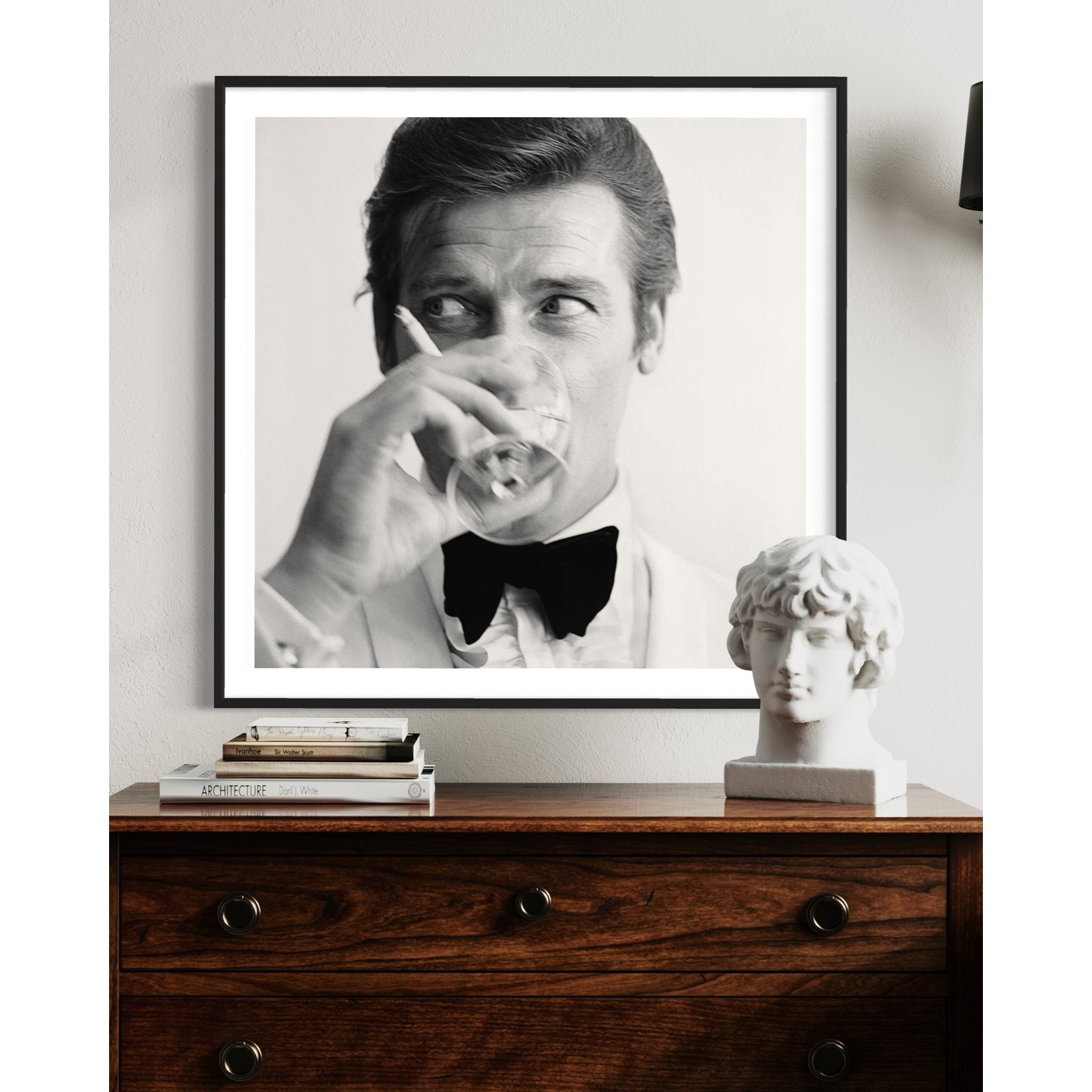 Framed Print on Rag Paper: Shaken Not Stirred Photo by Peter Ruck via Getty Images Gallery