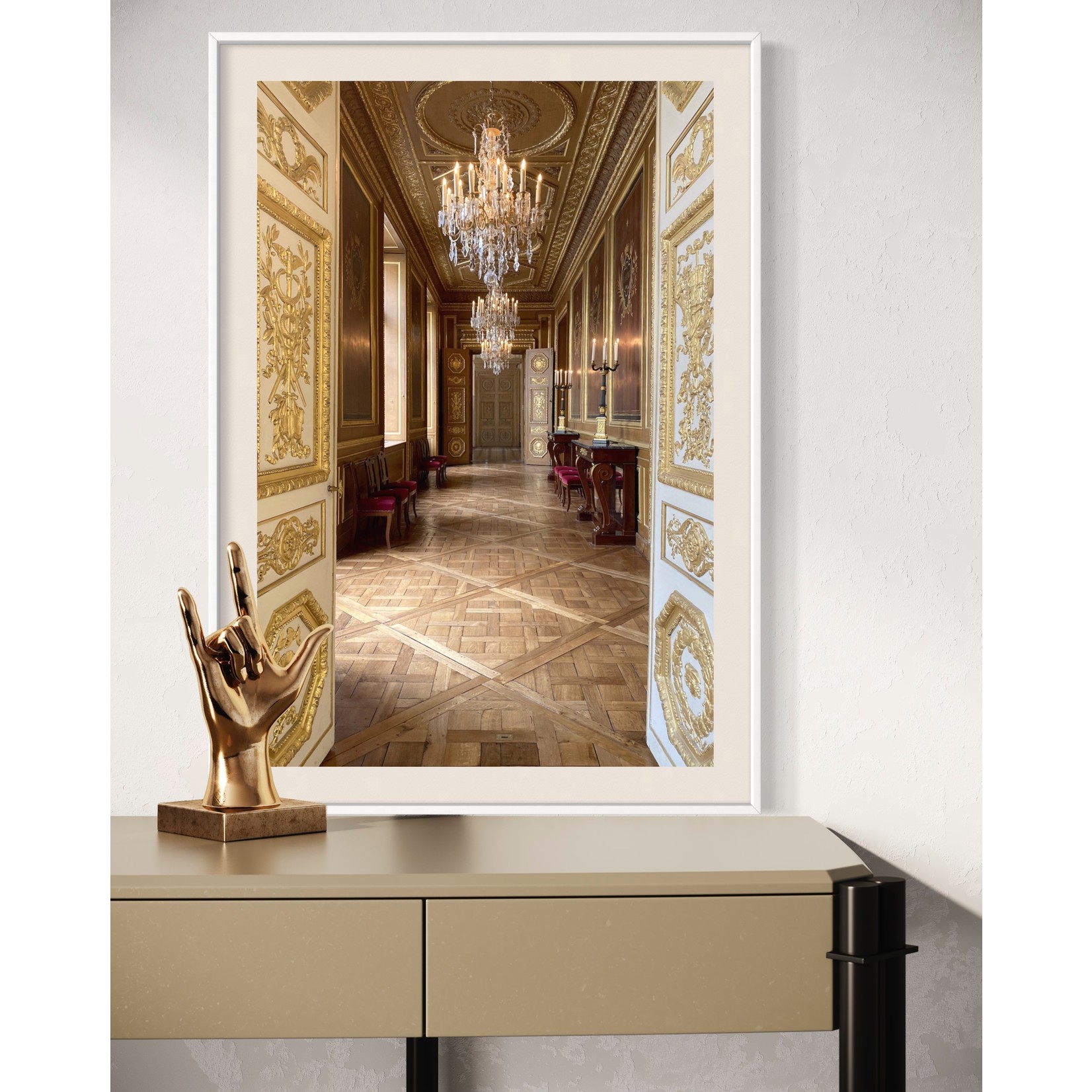 The Picturalist | Fine Art Prints on Paper Passage de L' Hotel de La Marine by Baptiste Marsac