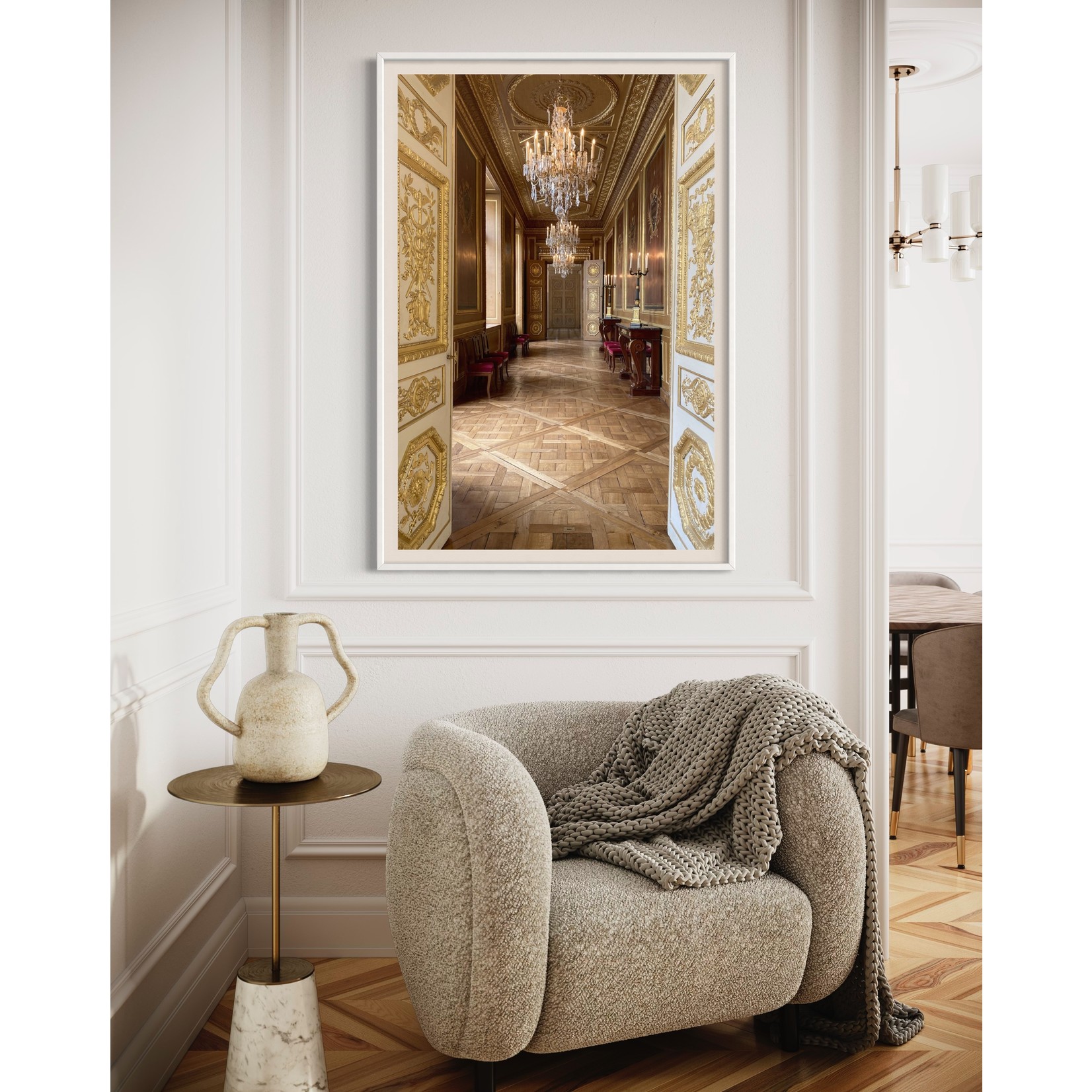 The Picturalist | Fine Art Prints on Paper Passage de L' Hotel de La Marine by Baptiste Marsac
