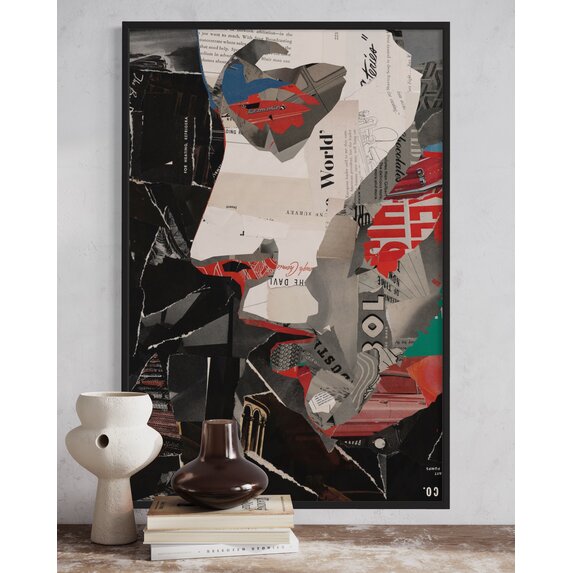 Framed Print on Rag Paper: This is Your Song by Alejandro Franseschini