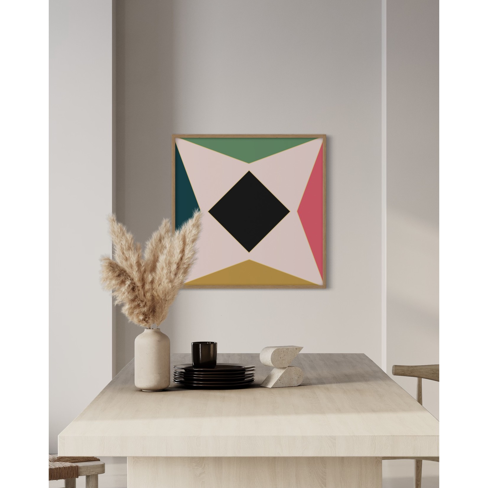 The Picturalist | Print on Canvas Rombo by Alejandro Franseschini