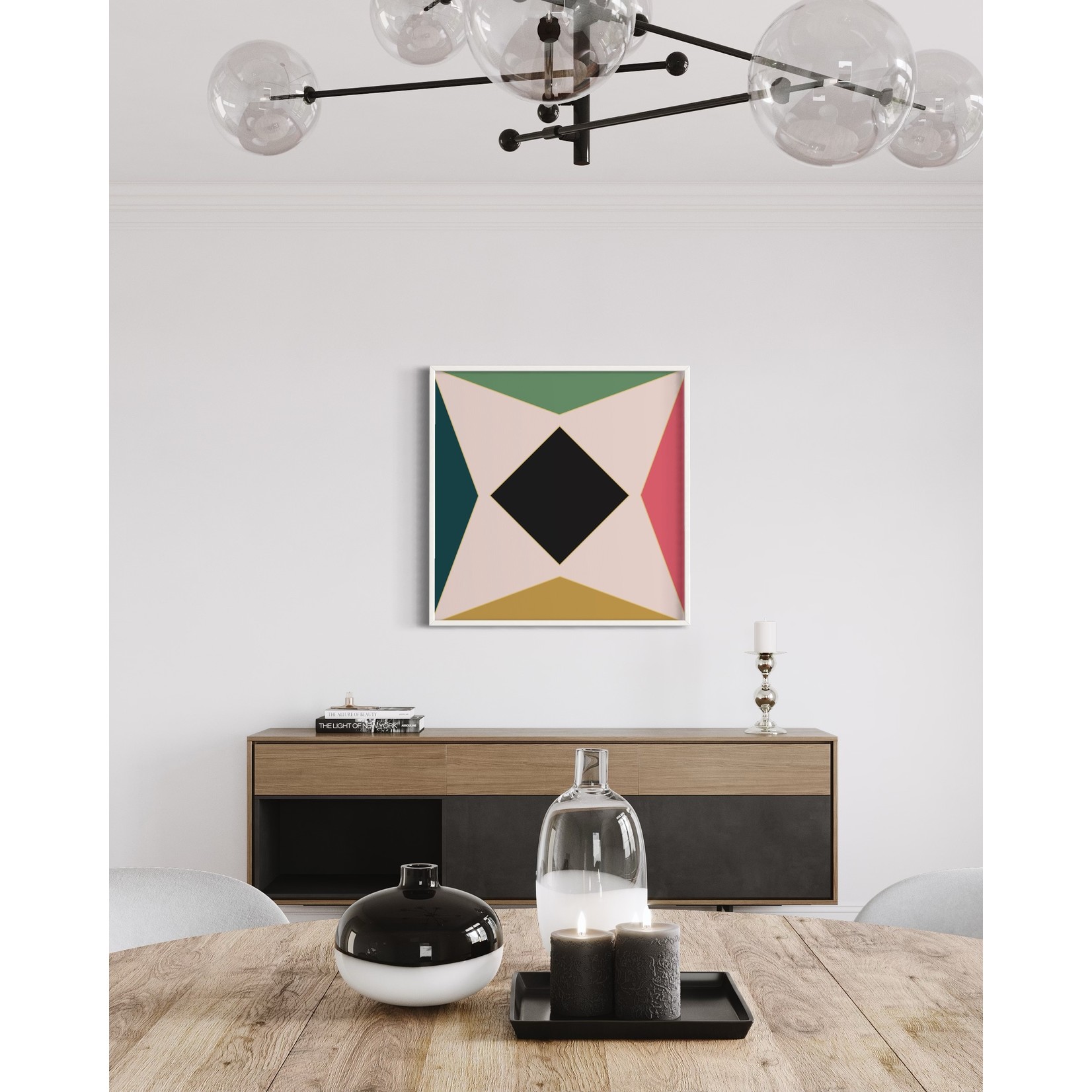 The Picturalist | Print on Canvas Rombo by Alejandro Franseschini