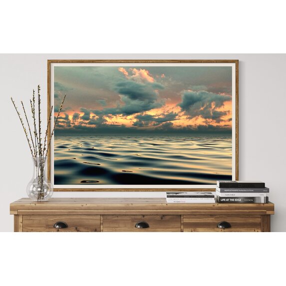 The Picturalist | Fine Art Print on Rag Paper You, The Ocean & Me by Karen Thom
