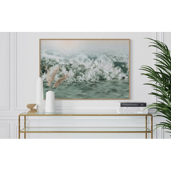 Fine Art Print on Rag Paper By The Sea by Karen Thom