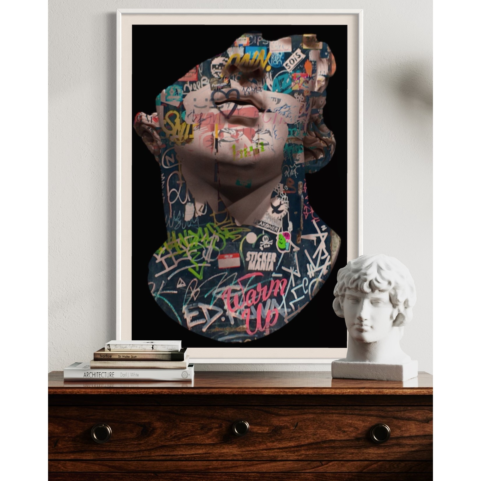 Framed Print On Archival Paper With Choice Of Frames Pixel, 55% OFF