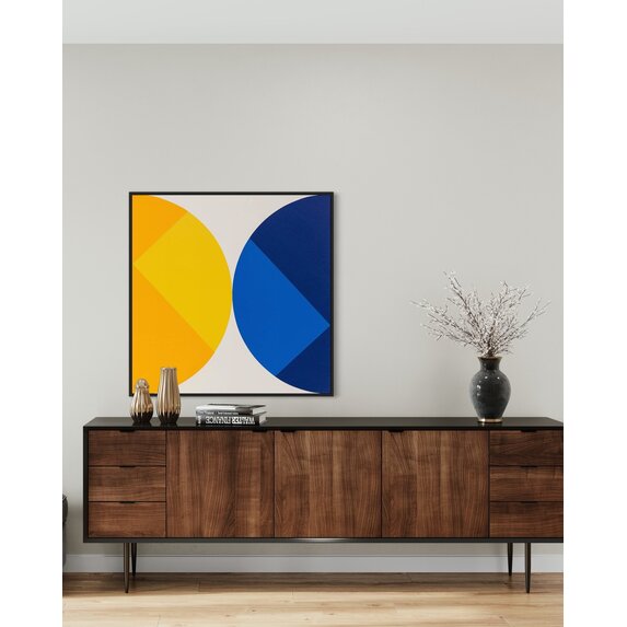 The Picturalist | Print on Canvas Broken Square 03 by Rodrigo Martin