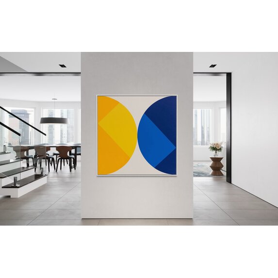 The Picturalist | Print on Canvas Broken Square 03 by Rodrigo Martin