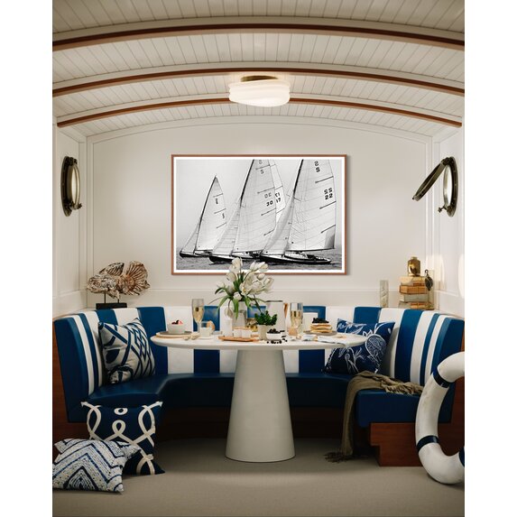 The Picturalist | Fine Art Prints on Paper S- Boats in Line by Kevin Dailey
