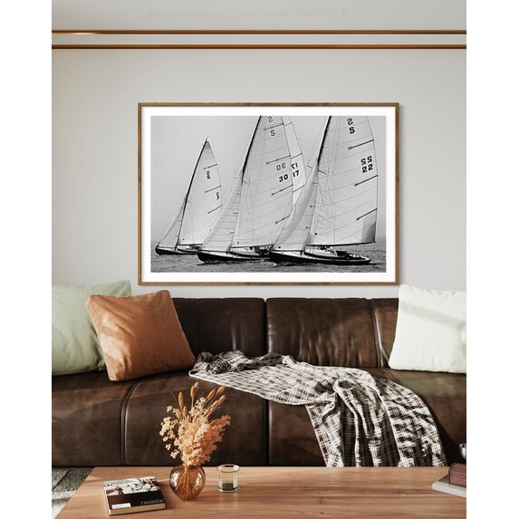 The Picturalist | Fine Art Prints on Paper S- Boats in Line by Kevin Dailey