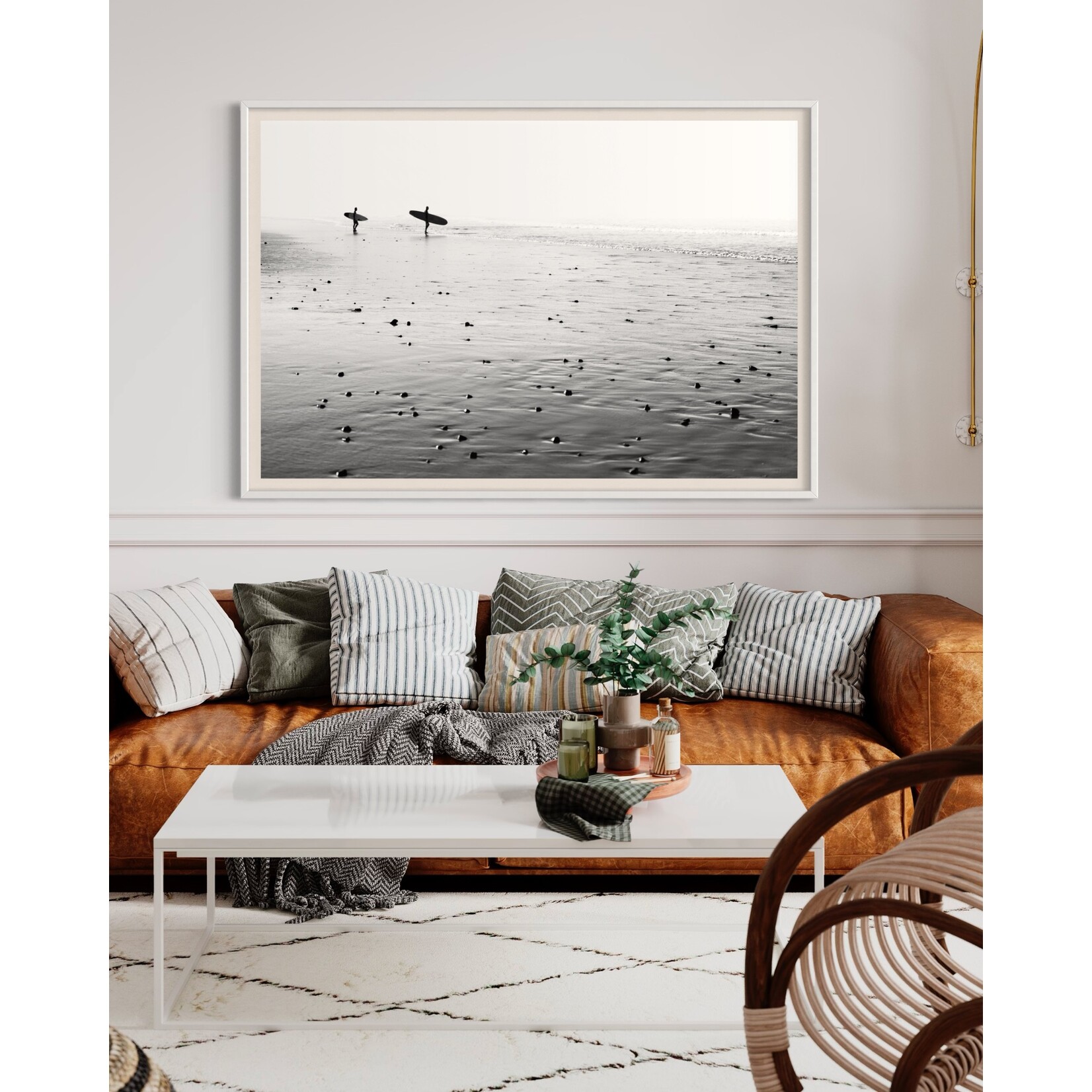 The Picturalist Fine Art Print on Rag Paper: Morning Surf by Enric Gener
