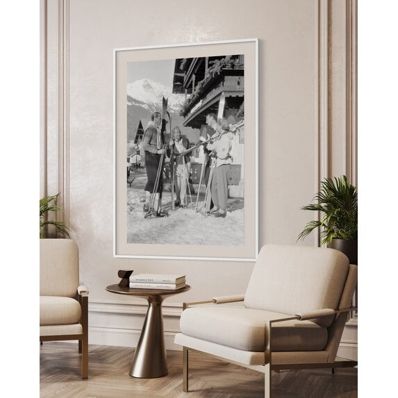 The Picturalist | Fine Art Prints on Paper Vintage Skiing in Innsbruck