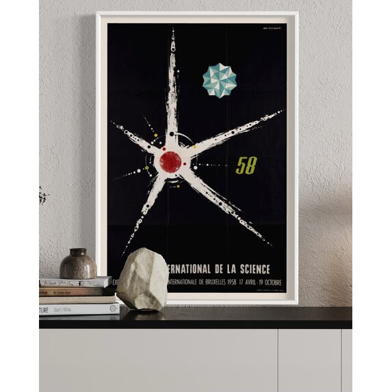 The Picturalist | Fine Art Prints on Paper 1958 Palais International de la Science Brussels