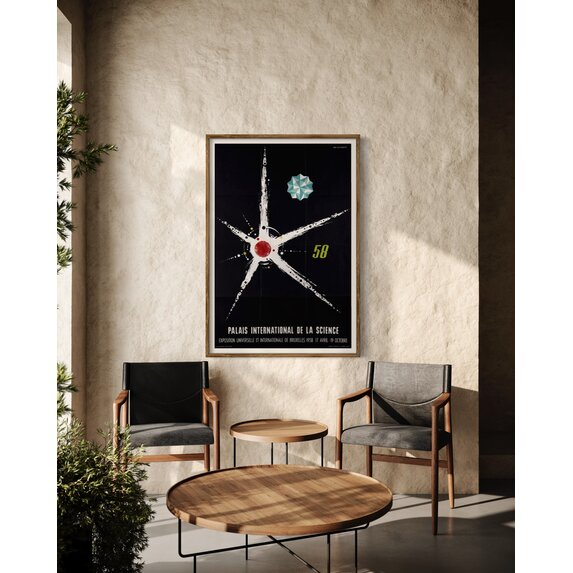 The Picturalist | Fine Art Prints on Paper 1958 Palais International de la Science Brussels
