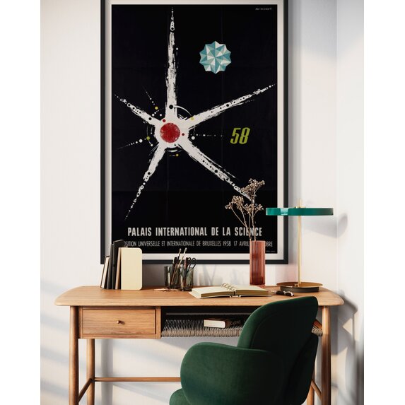 The Picturalist | Fine Art Prints on Paper 1958 Palais International de la Science Brussels