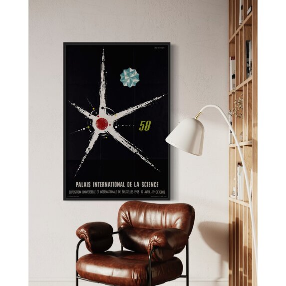 The Picturalist | Fine Art Prints on Paper 1958 Palais International de la Science Brussels