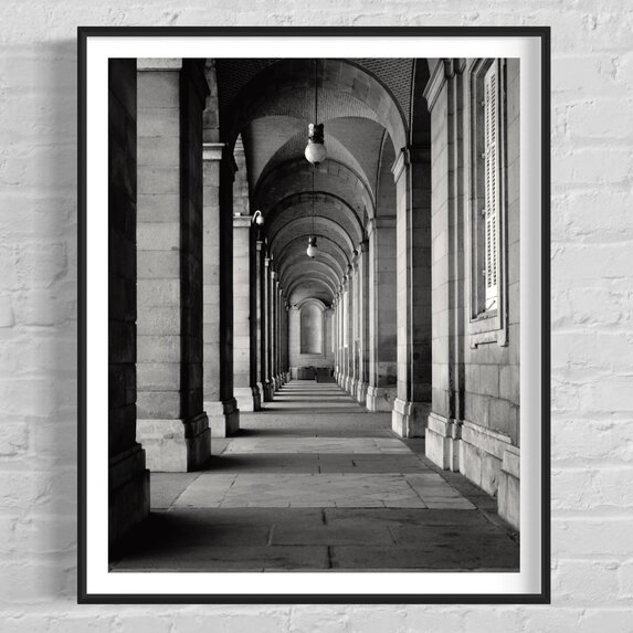 The Picturalist | Fine Art Prints on Paper Royal Palace Perspective in Madrid by L. Manzo