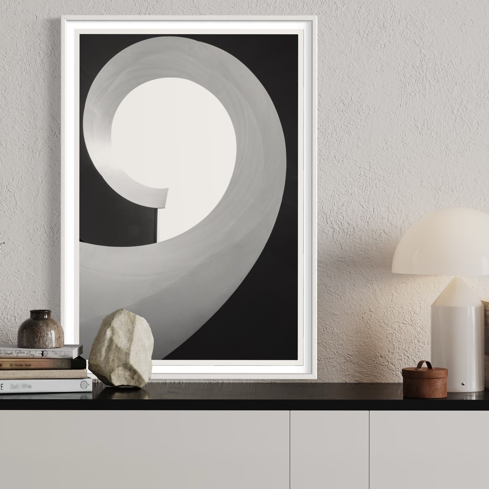 Fine Art Print on Rag Paper Helix by M. Lao