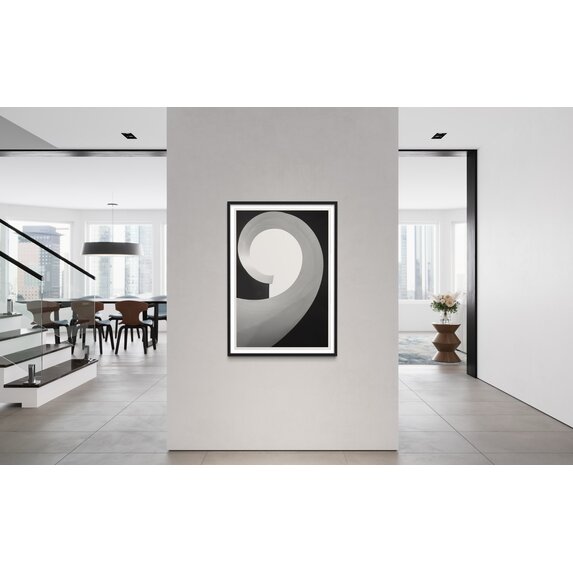 Fine Art Print on Rag Paper Helix by M. Lao