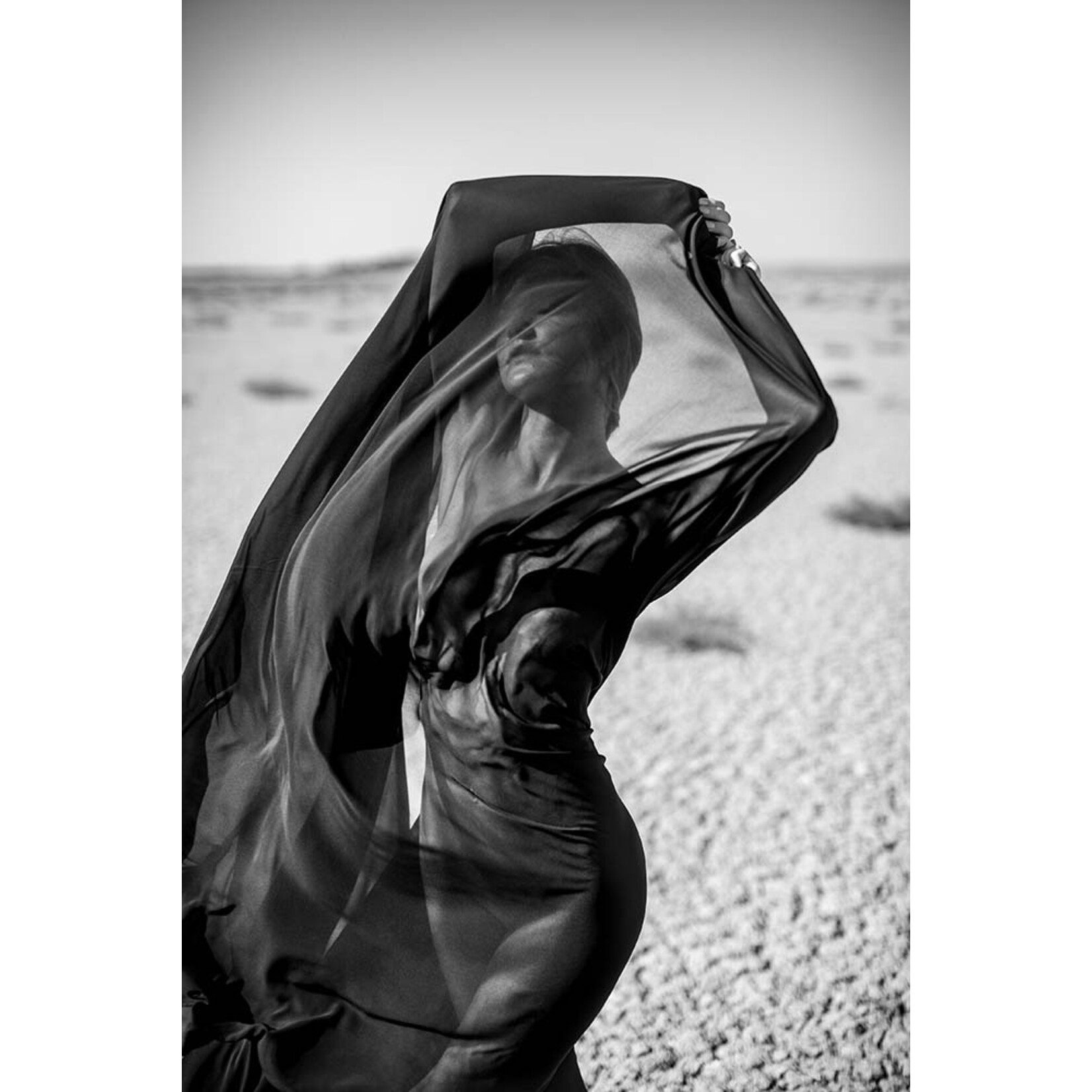 Getty Images Gallery Playing With The Wind in The Desert by Nikola Miljjkovic