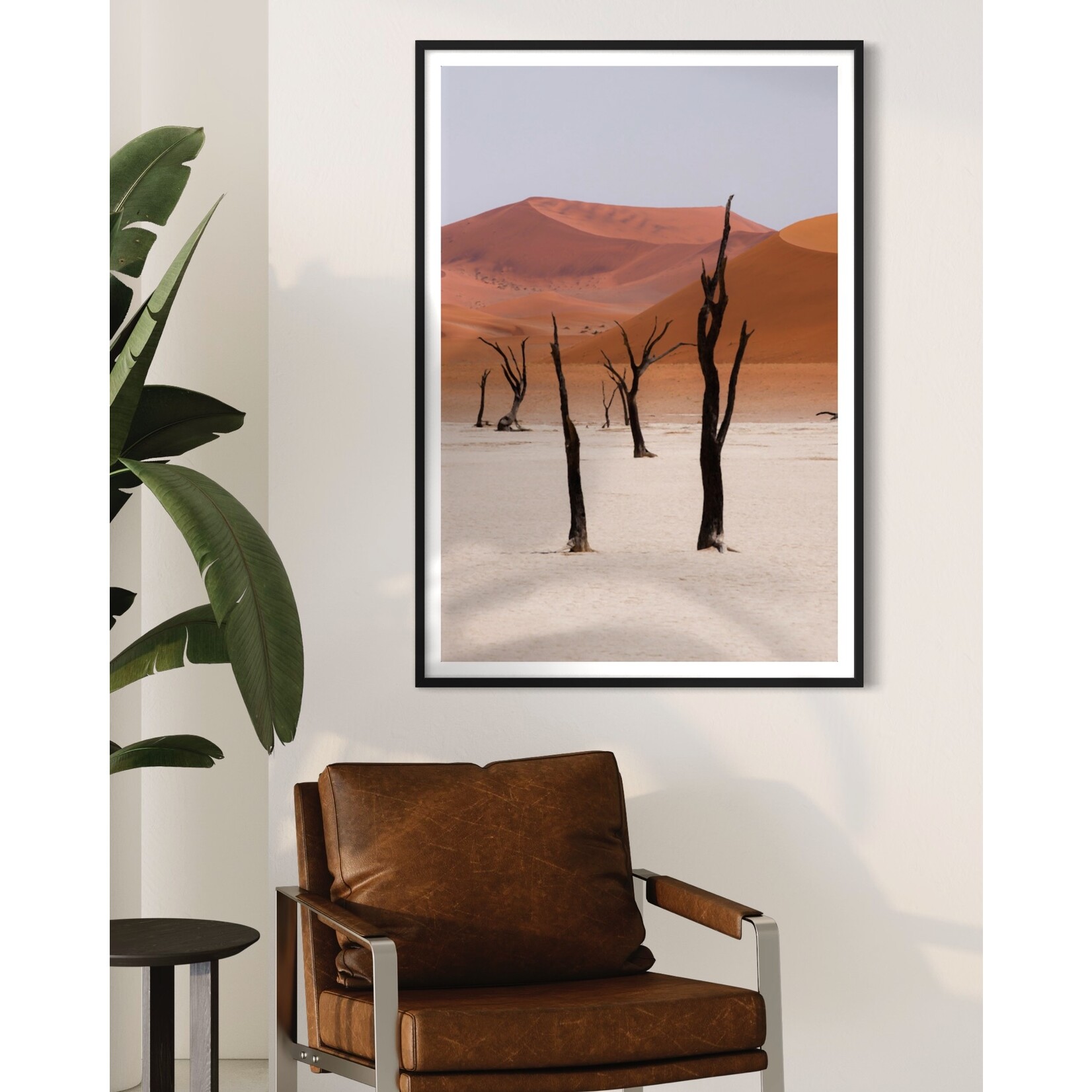 The Picturalist Fine Art Print on Rag Paper: Desert Landscape by A. Francis