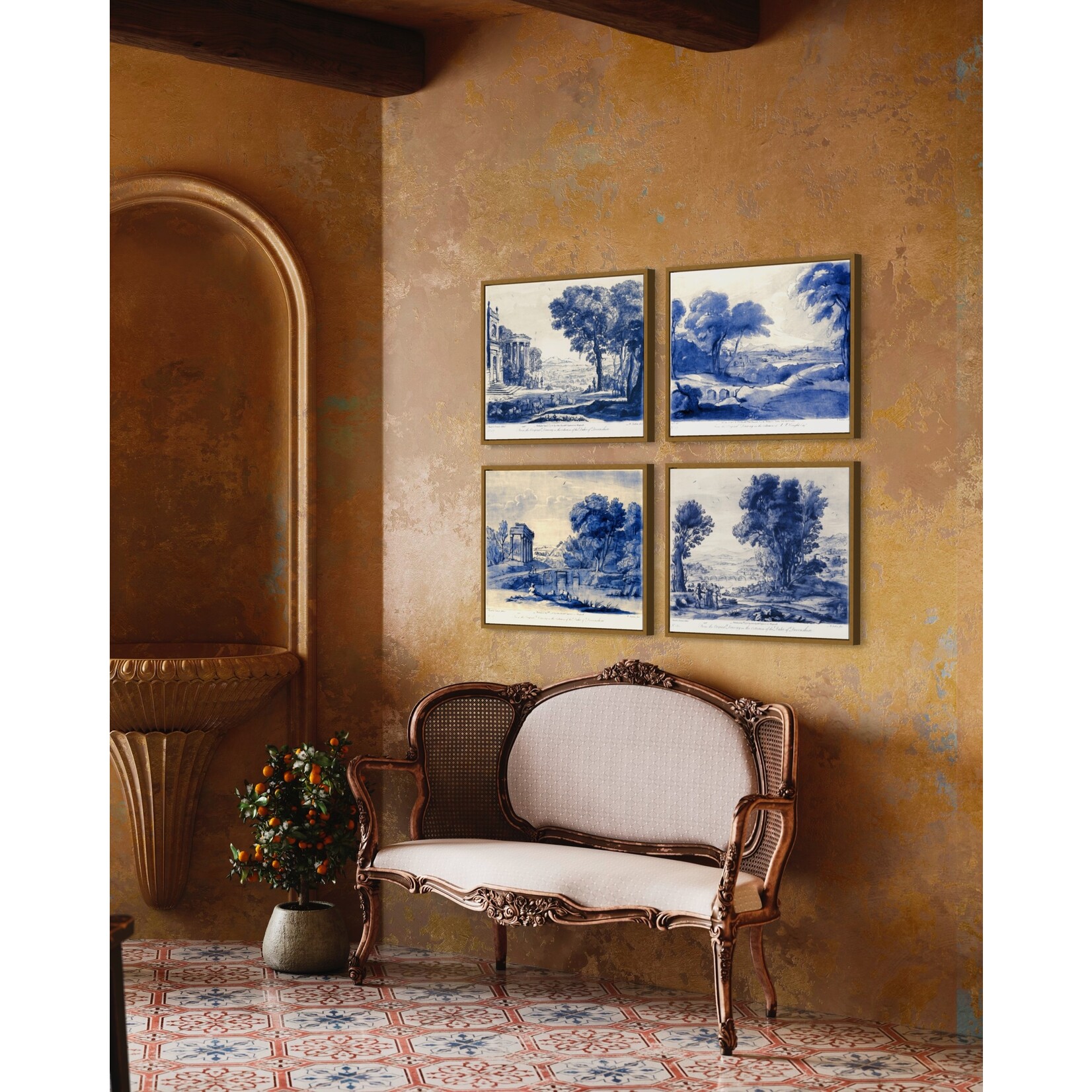 The Picturalist | Print on Canvas Pastoral 1 from the collection of The Duke of Devonshire