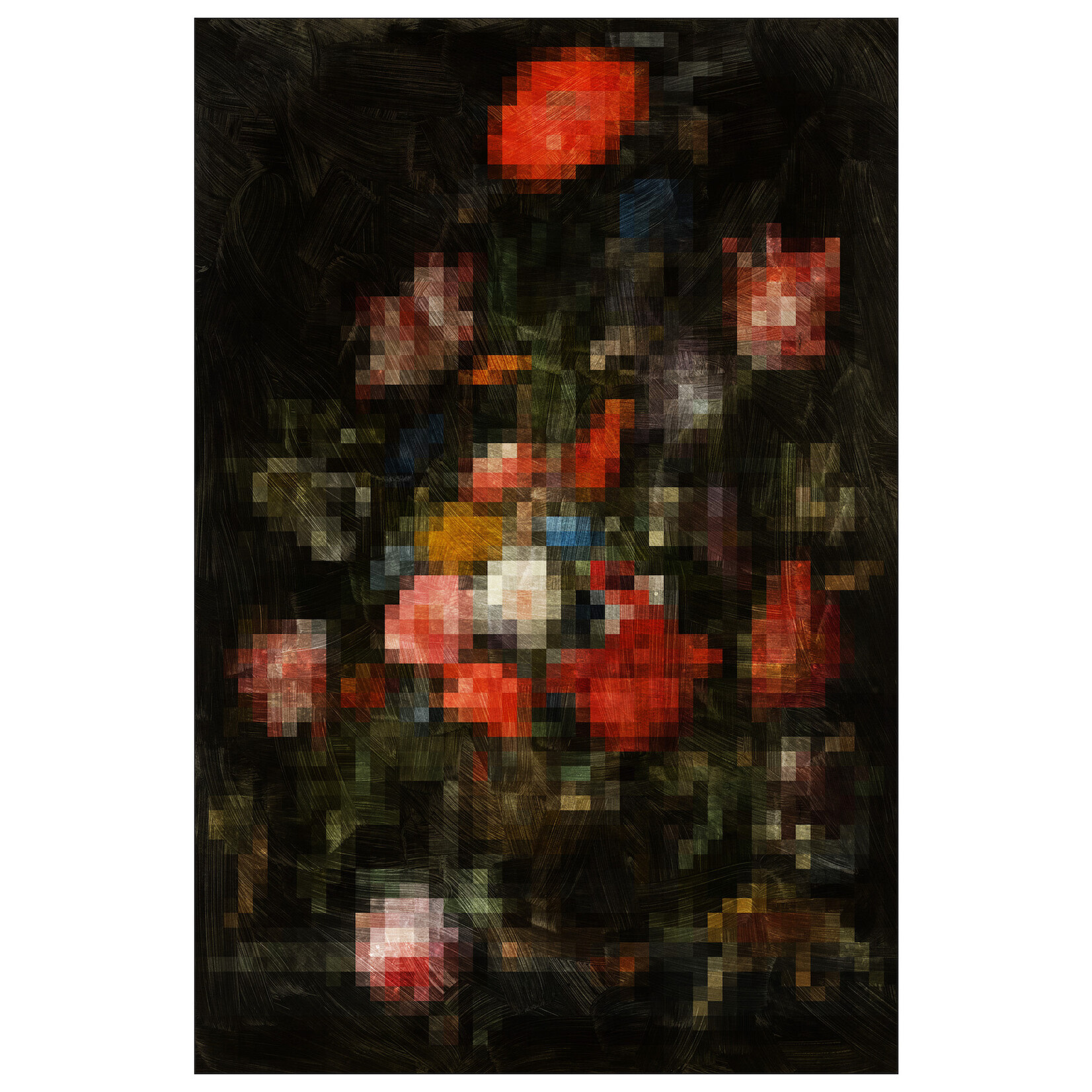 Fine Art Print on Rag Paper Pixel Mignon 2 by Francesco Alessandrini