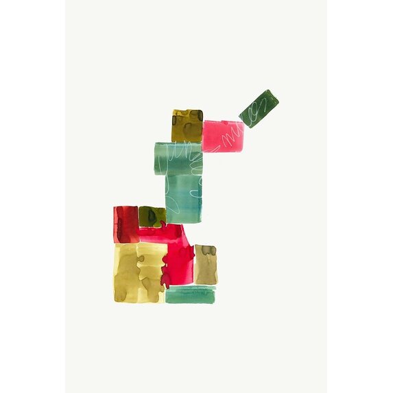 The Picturalist | Fine Art Prints on Paper Color Study 11 By Encarnacion Portal Rubio